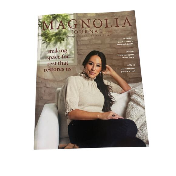 Joanna Gaines Magnolia Magazines Winter 20 Rest & Spring 21 Time Well Spent - Picture 2 of 8